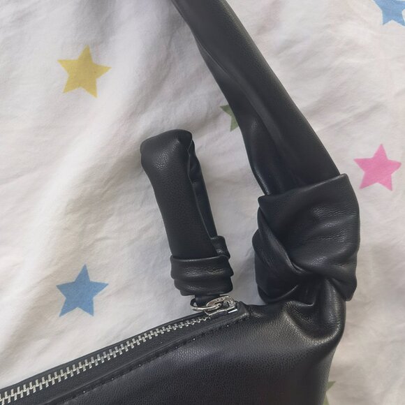 Lemaire Croissant Black Leather Bag - Picture 2 of 7